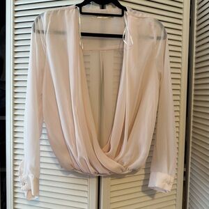 Pretty Pale Pink Blouse